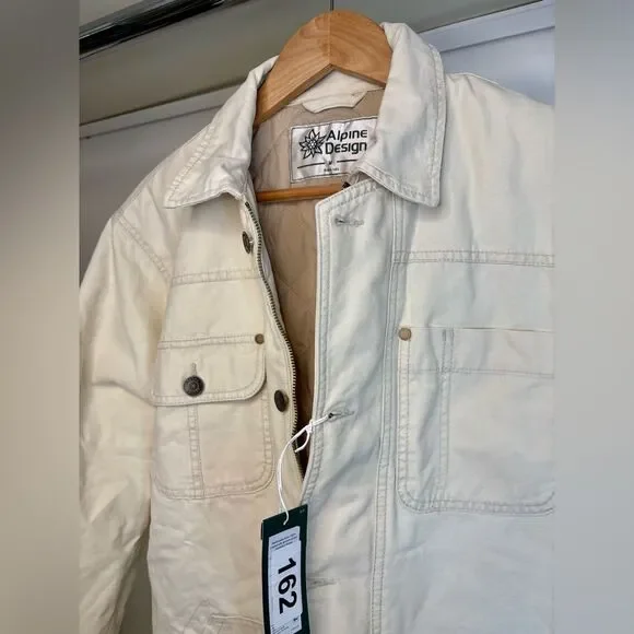 NWT Alpine Design woman’s Beige Jacket Medium - Picture 2 of 4